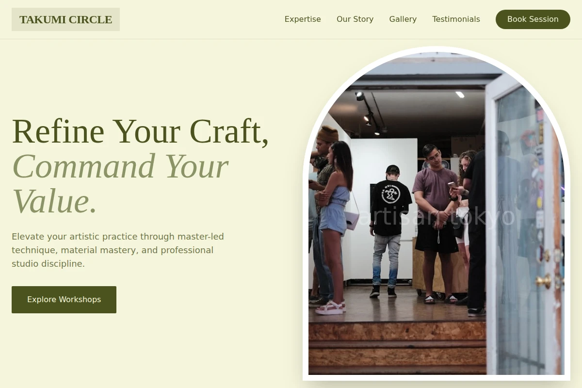 Bespoke Art Studio