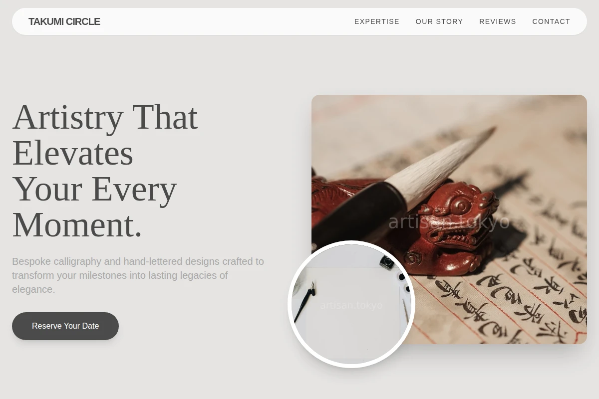 Volume Calligraphy Lettering Studio