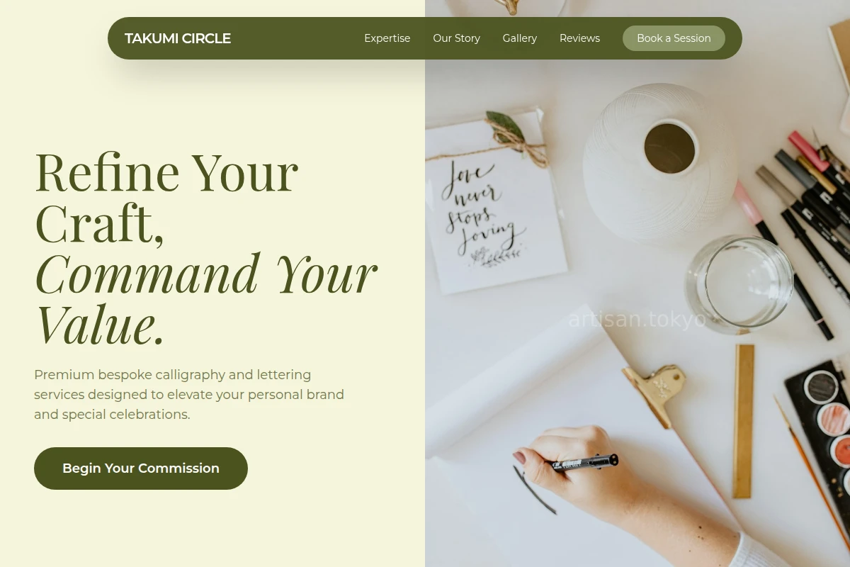 Kiln Calligraphy Lettering Studio