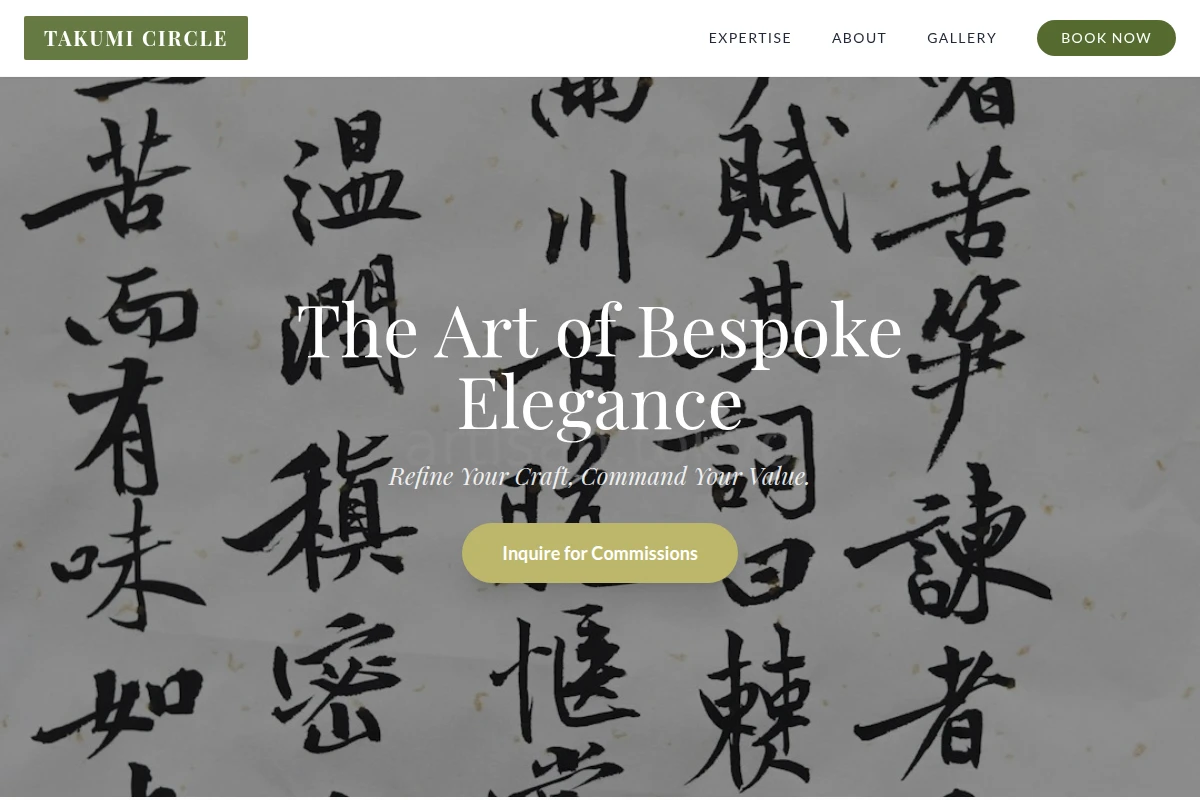 Silk Calligraphy Lettering Studio
