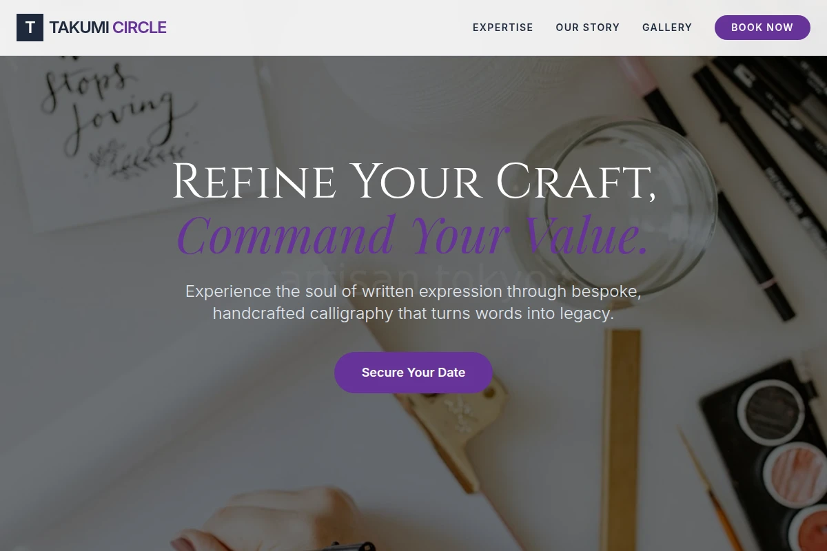 Element Calligraphy Lettering Studio
