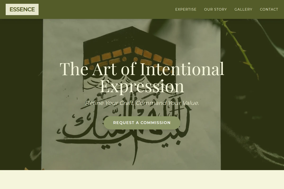 Essence Calligraphy Lettering Studio