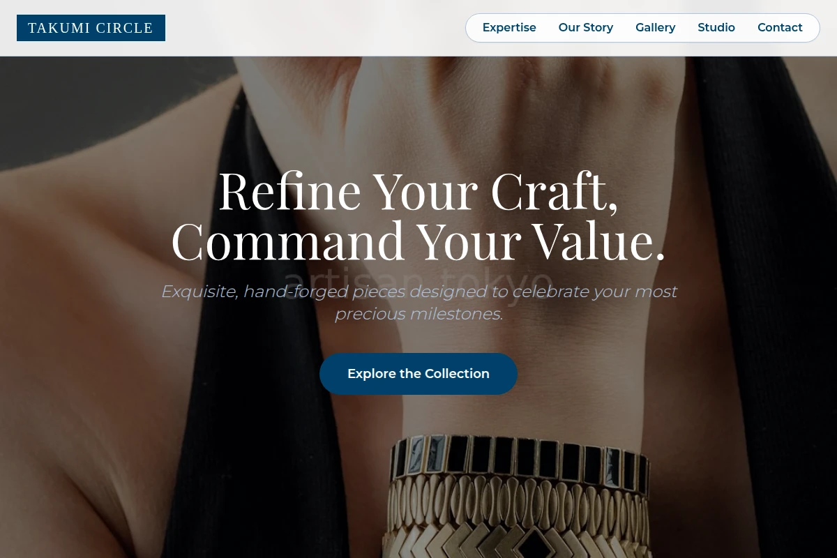 Crafted Jewelry Design
