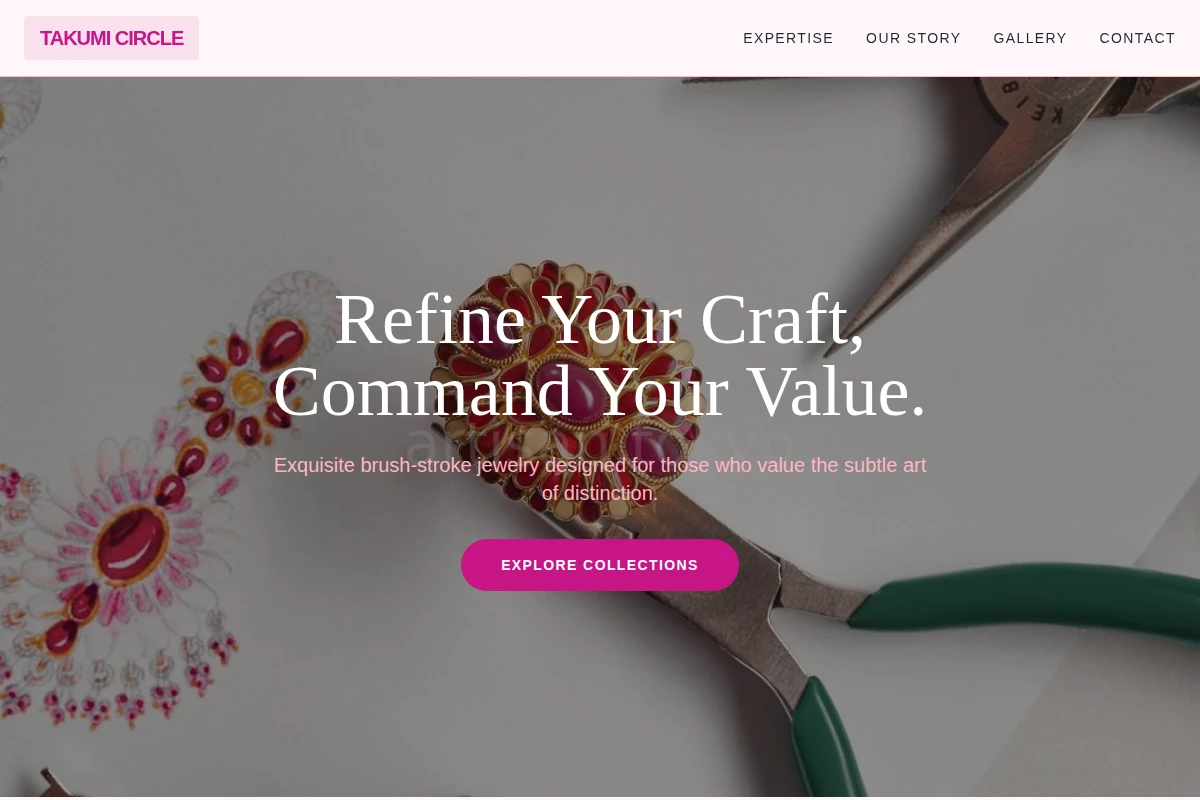 Brush Jewelry Design