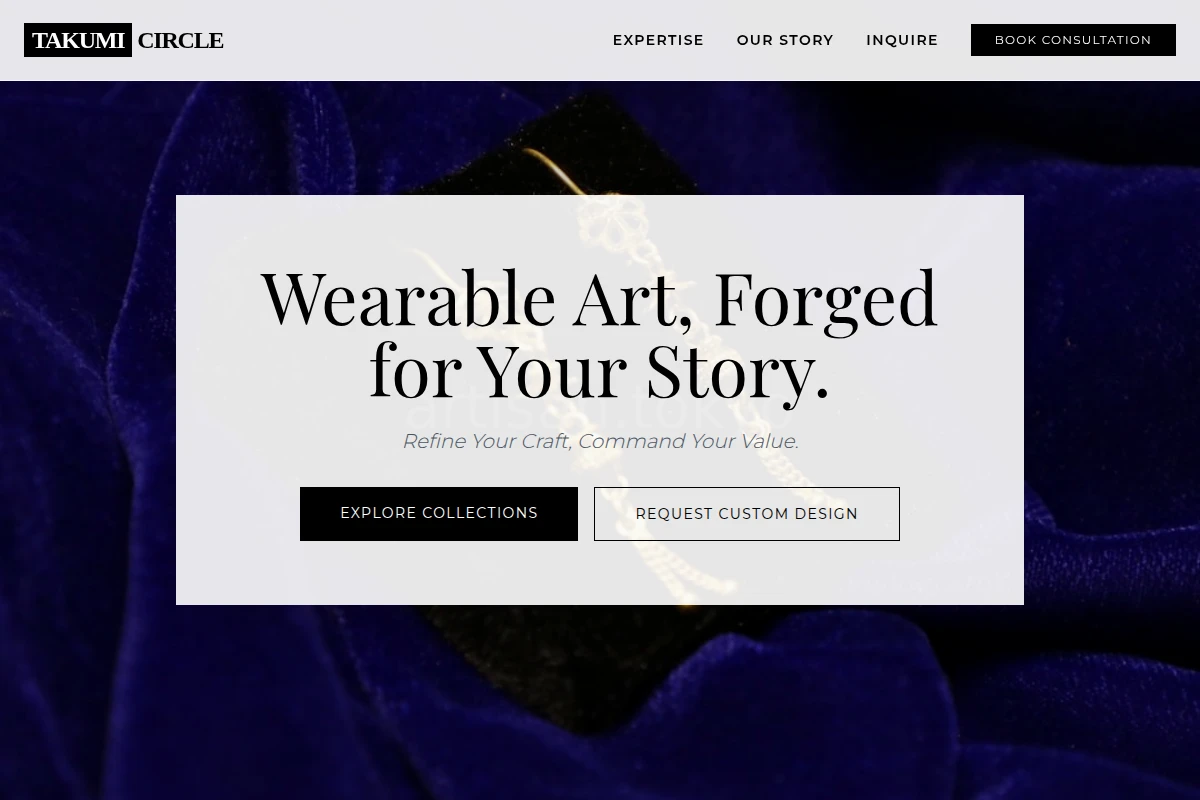 Ink Jewelry Design