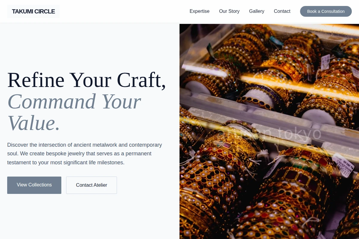 Crafted Jewelry Design
