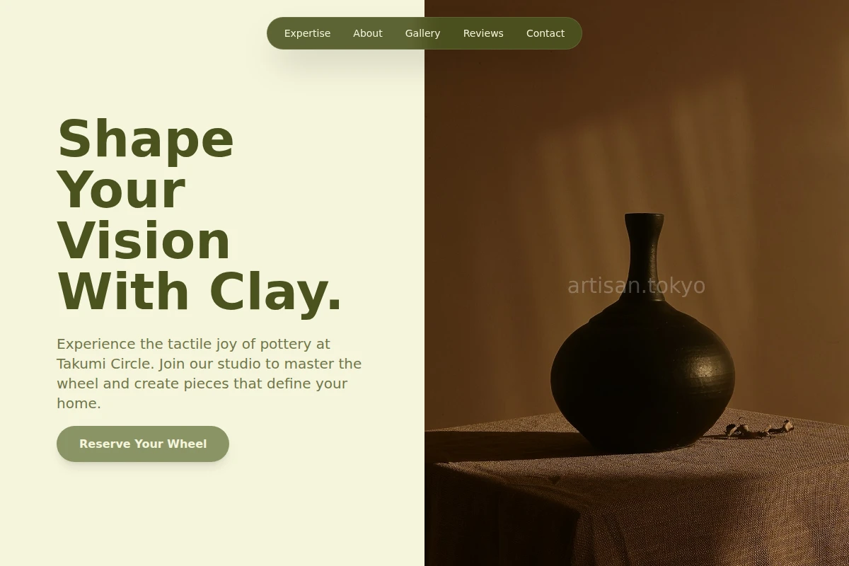 Crafted Pottery Ceramic Studio