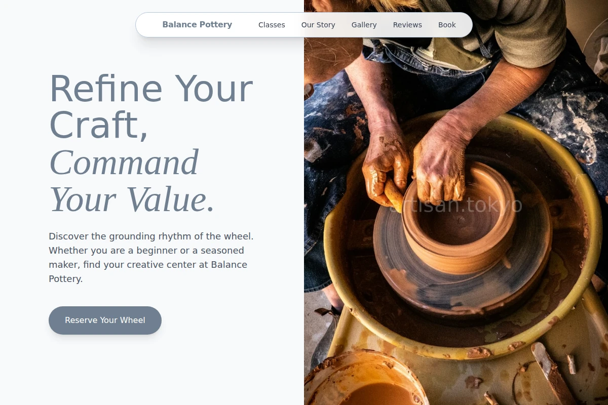Balance Pottery Ceramic Studio