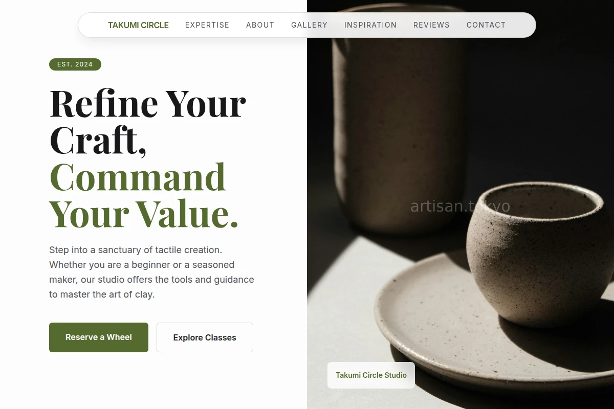 Medium Pottery Ceramic Studio