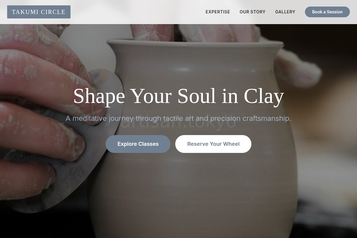 Crafted Pottery Ceramic Studio