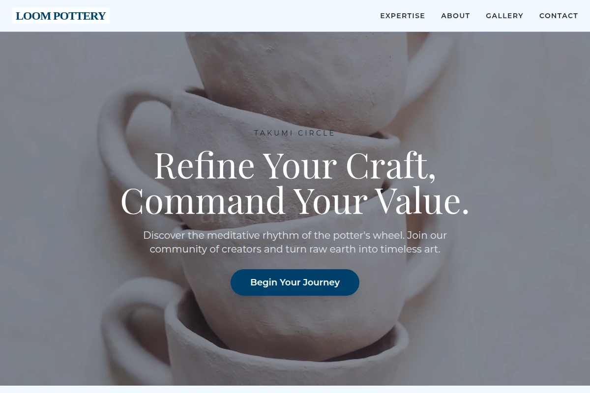 Loom Pottery Ceramic Studio