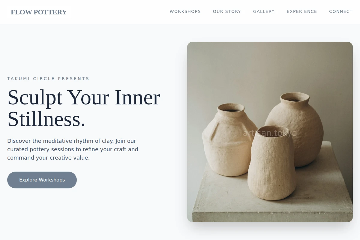Flow Pottery Ceramic Studio