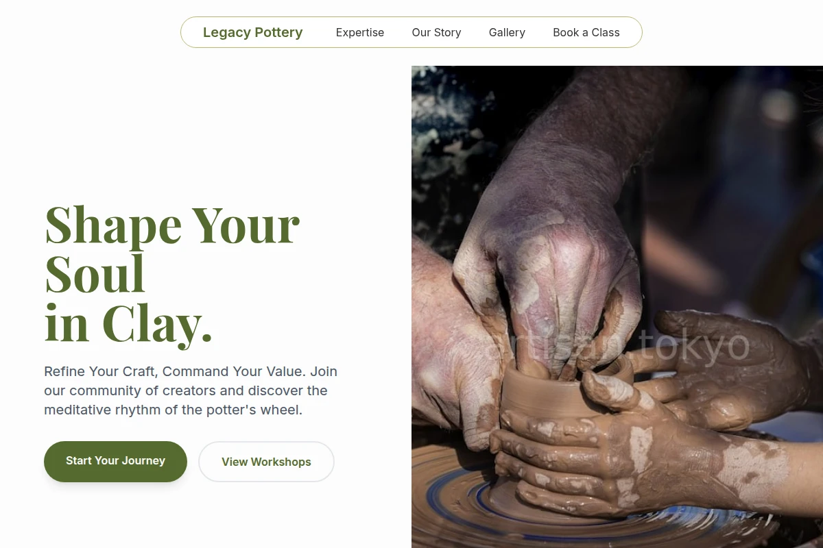 Legacy Pottery Ceramic Studio