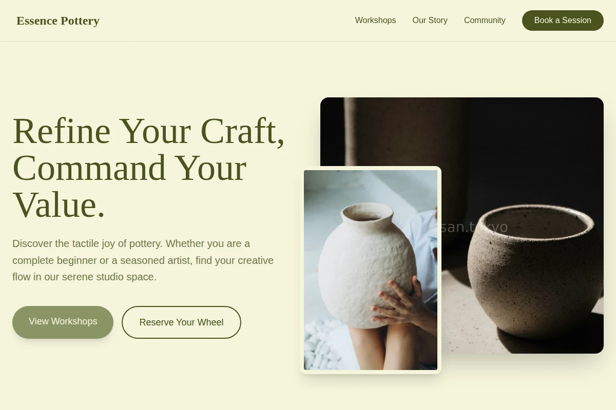 Essence Pottery Ceramic Studio