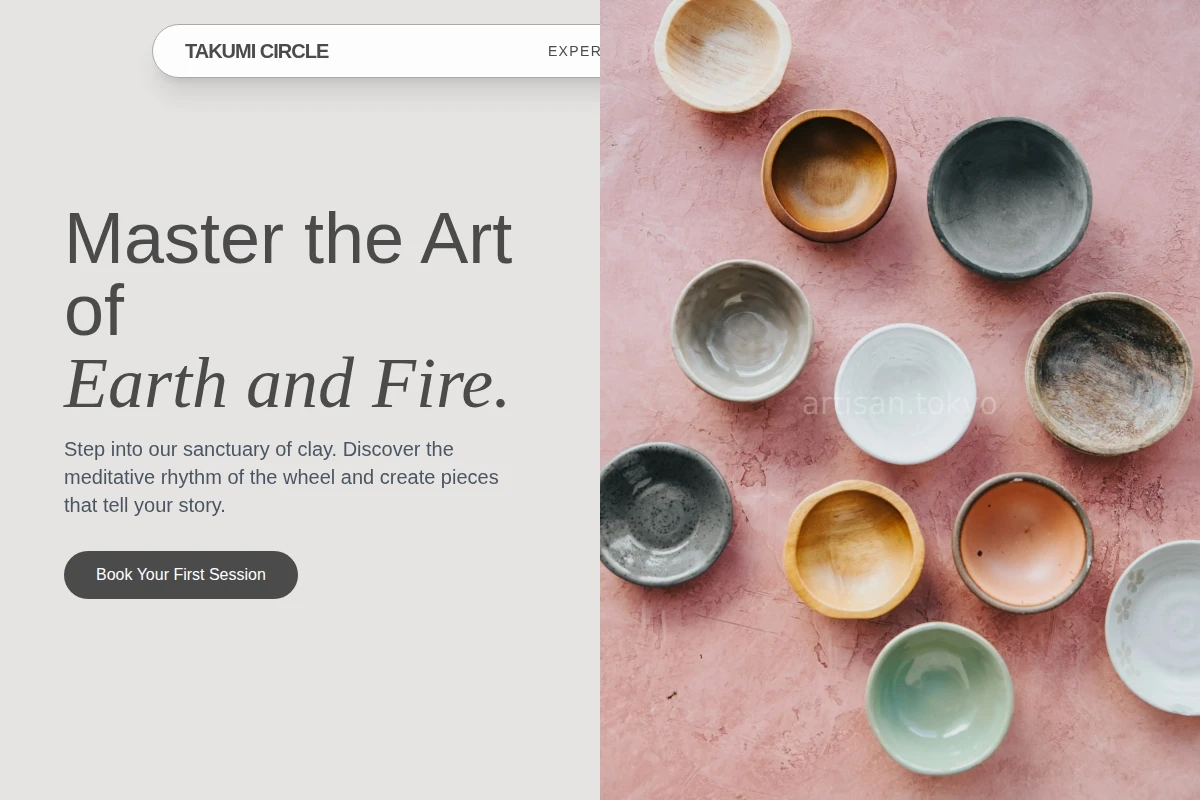 Crafted Pottery Ceramic Studio