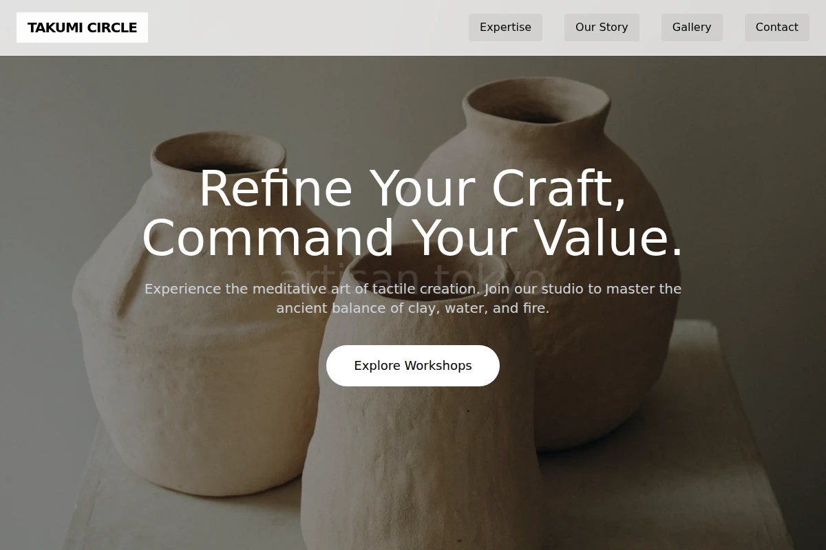 Atelier Pottery Ceramic Studio